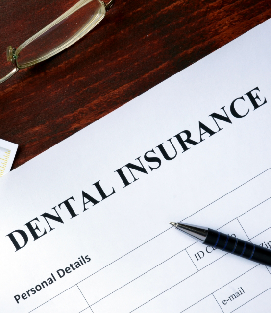 Dental insurance paperwork